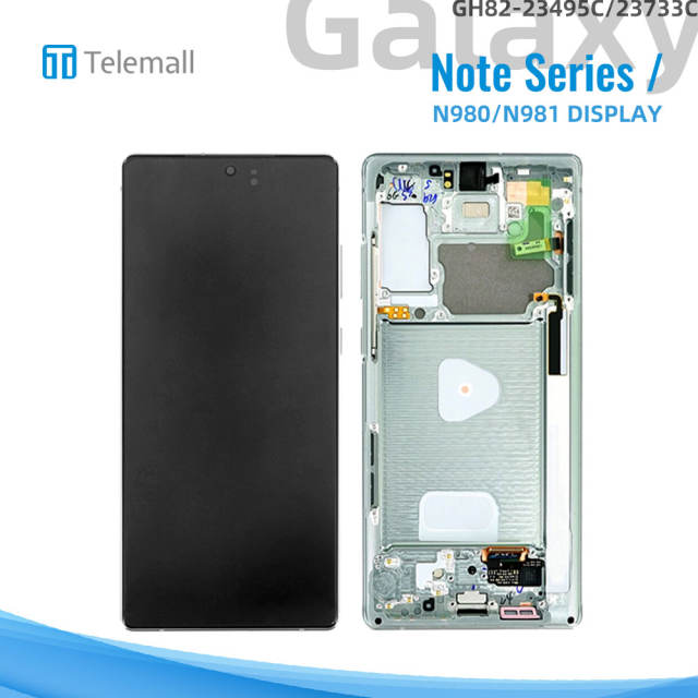 Samsung Galaxy SM-N980/N981 (NOTE20 2020) Display module GREEN LCD GH82-23495C/23733C