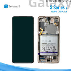 Samsung Galaxy SM-G991 (S21 5G 2021) Display module Phantom VIOLET LCD (WITH CAMERA) GH82-24544B/24545B