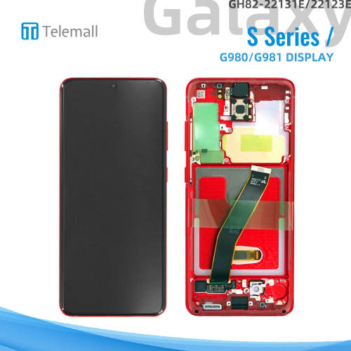 Samsung Galaxy SM-G980/G981 (S20 4G/5G 2020) Display module RED LCD GH82-22131E/22123E