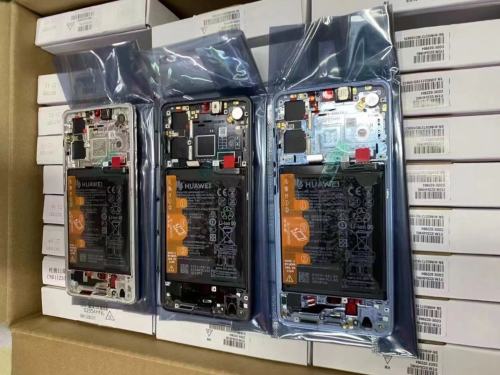 Huawei P30 (ELE-L09 ELE-L29) Display module front cover + LCD + digitizer + battery  (NEW VERSION) 02354HMG  02354HNJ 02354KUM 02354KUB 02354HNL