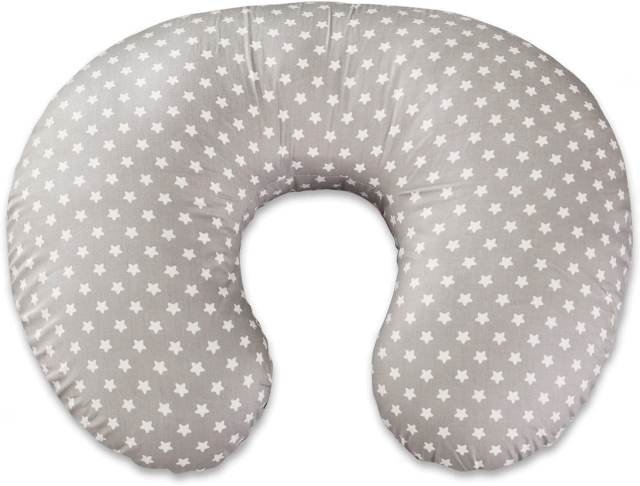 Nursing Pillow for Infant Feeding Cushion, Newborn Support Pillow for Breastfeeding Baby and Bottle Feeding, with Washable Pillow Cover for Boys & Girls