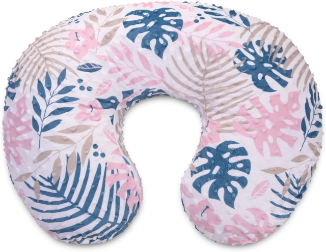 Nursing Pillow for Infant Feeding Cushion, Newborn Support Pillow for Breastfeeding Baby and Bottle Feeding, with Washable Pillow Cover for Boys & Girls