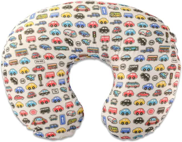 Nursing Pillow for Infant Feeding Cushion, Newborn Support Pillow for Breastfeeding Baby and Bottle Feeding, with Washable Pillow Cover for Boys & Girls