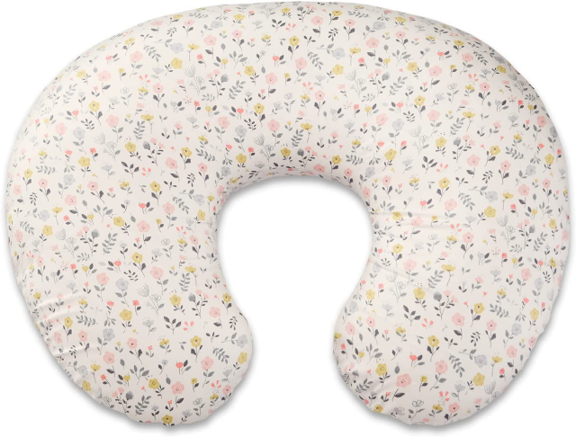 Nursing Pillow for Infant Feeding Cushion, Newborn Support Pillow for Breastfeeding Baby and Bottle Feeding, with Washable Pillow Cover for Boys & Girls