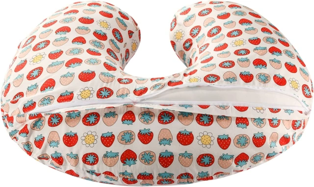 Nursing Pillow for Breastfeeding | Super Soft &Pillow & Nursing Pillow Cover for Baby Boys or Girls