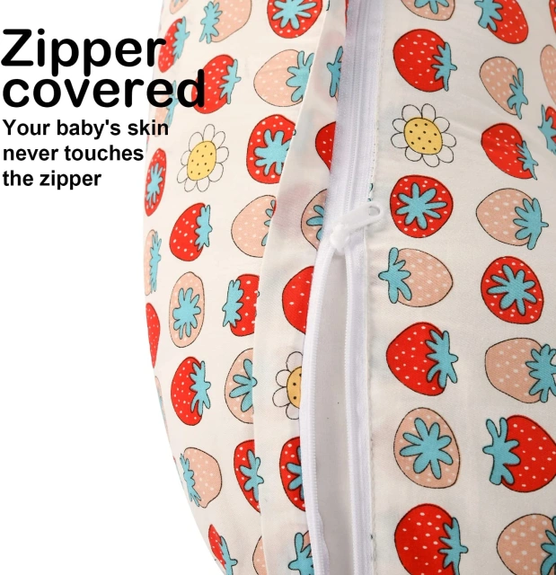 Nursing Pillow for Breastfeeding | Super Soft &Pillow & Nursing Pillow Cover for Baby Boys or Girls