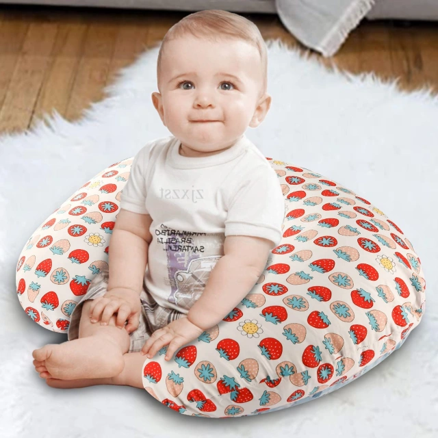 Nursing Pillow for Breastfeeding | Super Soft &Pillow & Nursing Pillow Cover for Baby Boys or Girls