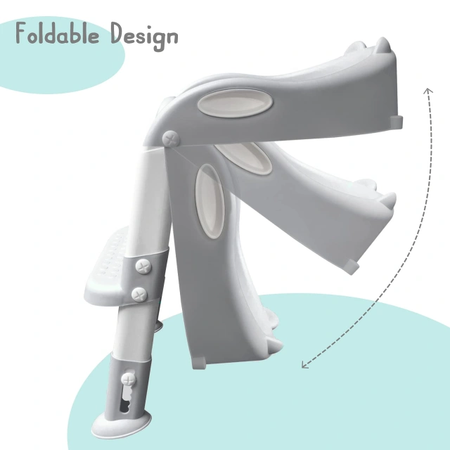 Potty Training Toilet Seat for Kids with Step Stool Ladder, Toddlers Comfortable Toilet Chair with Anti-Slip Pads and Safe Handle, Soft Cushion Toilet Training Seat for Boys Girls