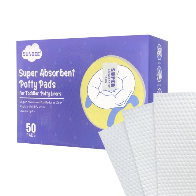 Super Absorbent Potty Pads for Potty Training Chair, Use with Potty Chair Liners for Toddlers, No Leaks Reduces Odor, Fit All Baby Travel Potty Bags & Portable Potty Bags (Only Pad Included)