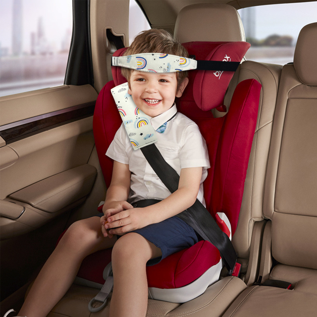 Baby Head and Shoulder Support for Car Seats Stroller Car Seat Sleeping Baby – Safe, Comfortable Head & Neck Pillow Support Solution Baby and Kids Travel Accessories Stroller