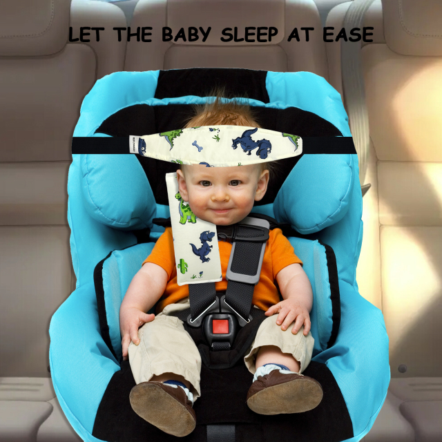 Baby Head and Shoulder Support for Car Seats Stroller Car Seat Sleeping Baby – Safe, Comfortable Head & Neck Pillow Support Solution Baby and Kids Travel Accessories Stroller