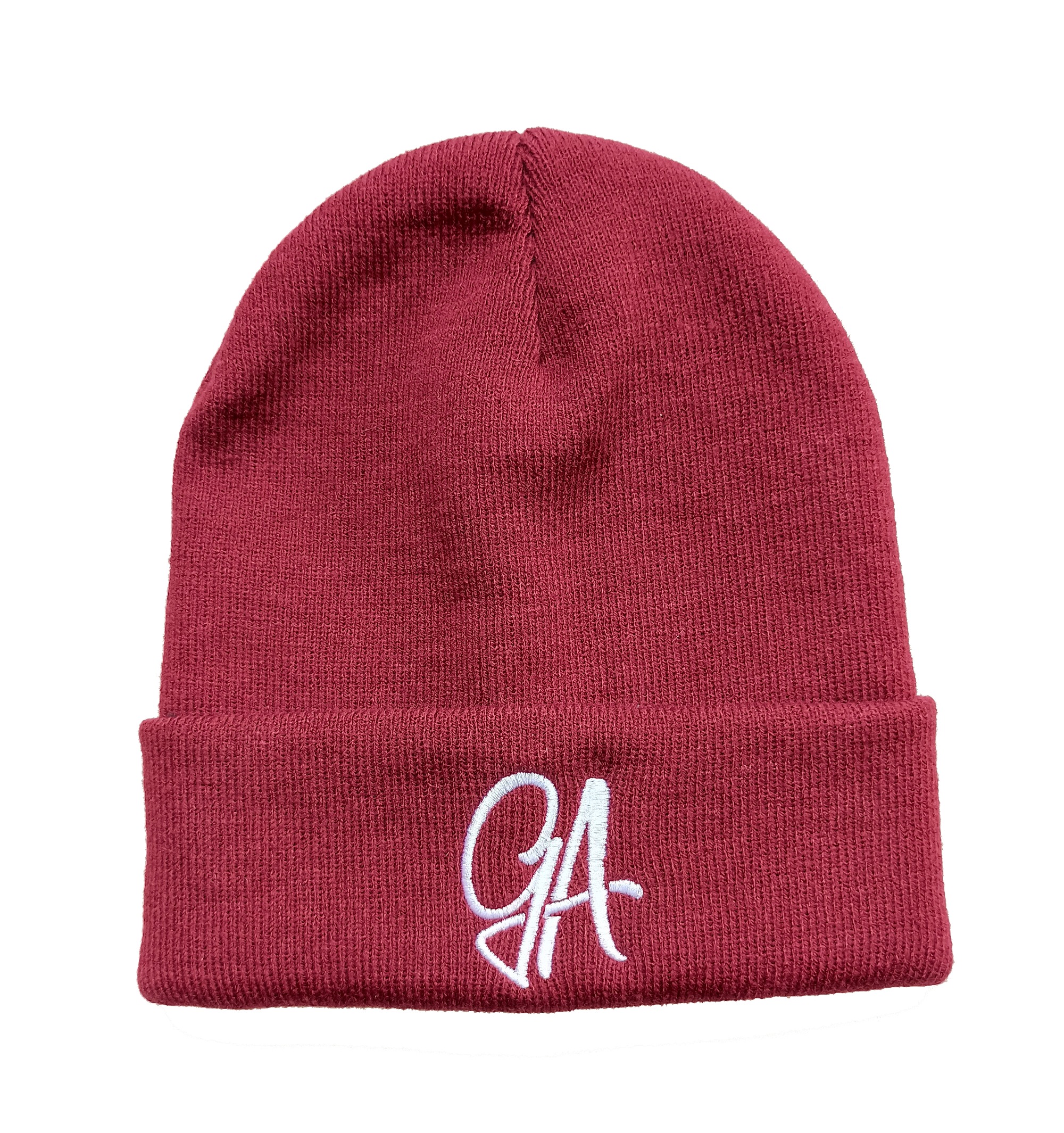 Custom maroon hat embroidery Beanie hat,Beanies