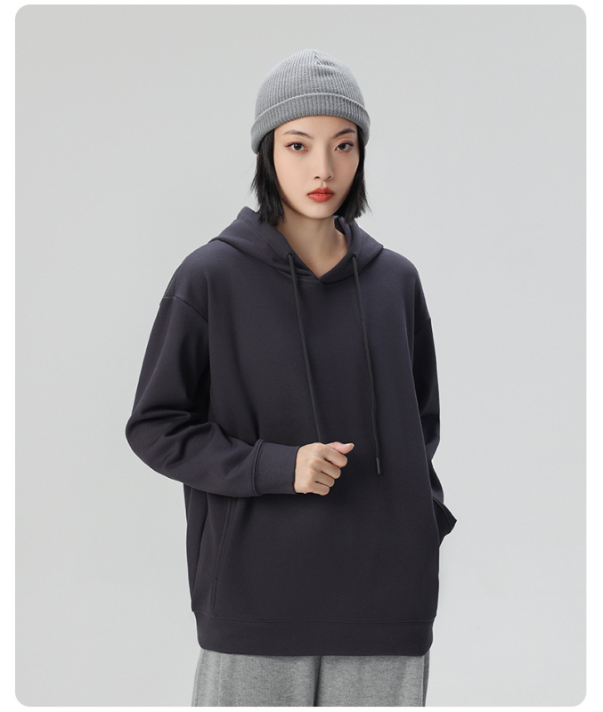Custom 330Gsm High Quality Cotton Blank New Design Side Pickets Streetwear Embroidery Logo Hoodies