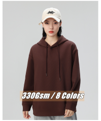 Custom 330Gsm High Quality Cotton Blank New Design Side Pickets Streetwear Embroidery Logo Hoodies