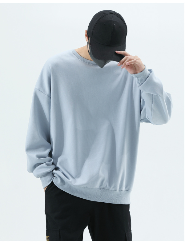 Factory Wholesale 450Gsm Heavyweight Custom Logo Cheap Printing Blank Crewneck Sweatshirt Unisex Hoodies