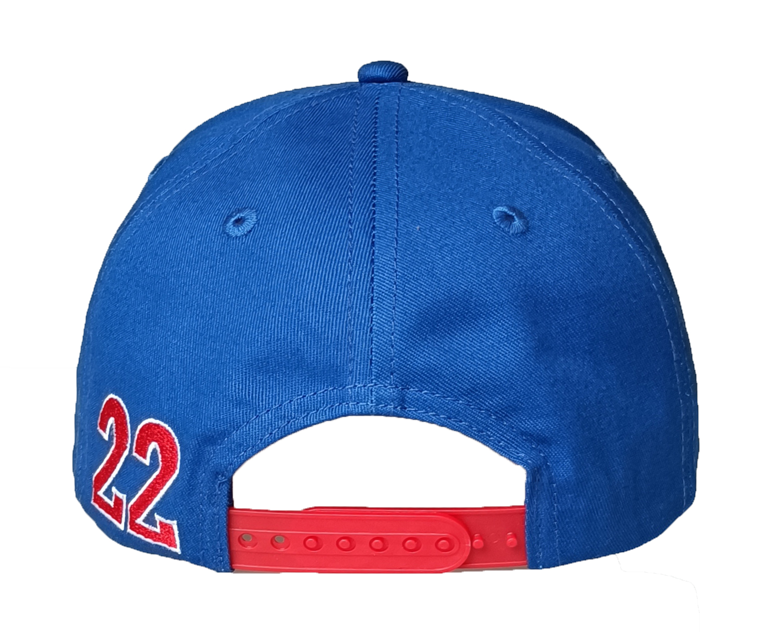 Hip Hop Design Blue Cotton Pre-curved Brim 5 Panel Baseball Cap Hat Running Strapback Cap Custom A Frame Baseball Caps