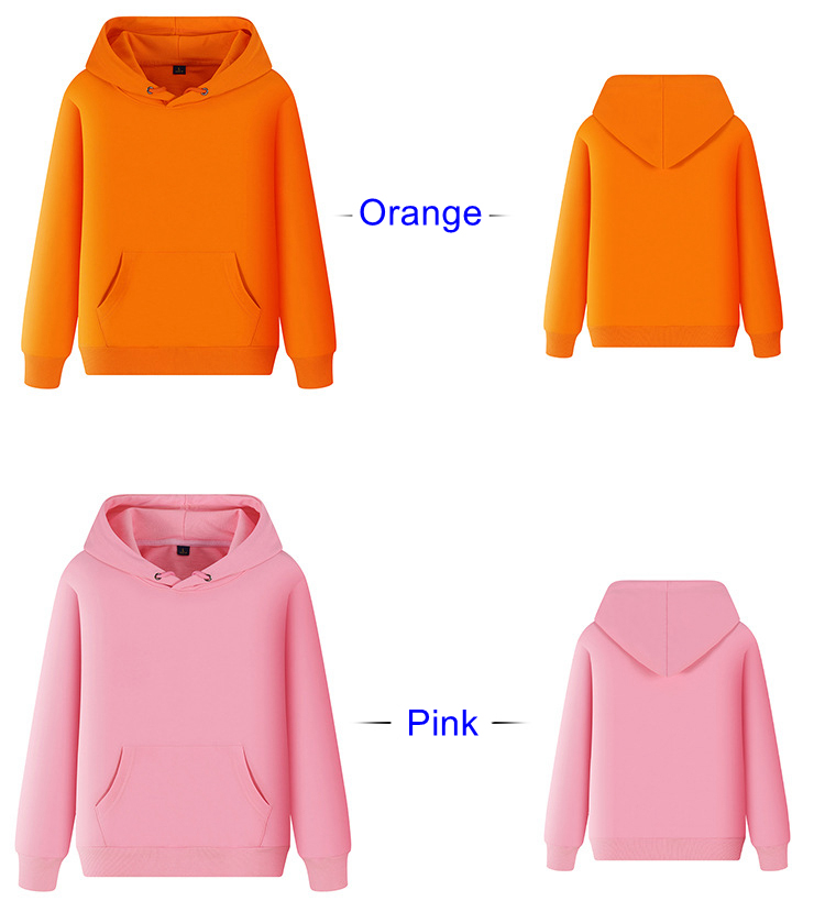 Casual Pullover Oversized 320Gsm Fleece Hoodies Unisex Sweatshirts Hoodies