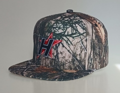 Full camo tree printing 5 panel outdoor sports snapback cap