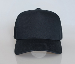 High quality plain brown a frame 5 panel baseball cap