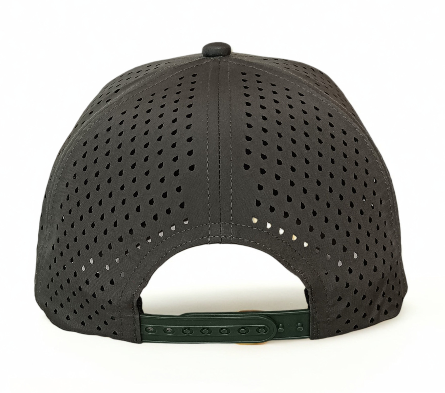 Custom Logo 6 Panel Perforated Gorras Golf Baseball Cap 3D embroidery Logo Curved Brim Sports Surf Waterproof Men Dad Caps Hat