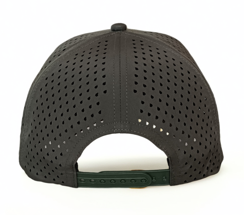 Custom Logo 6 Panel Perforated Gorras Golf Baseball Cap 3D embroidery Logo Curved Brim Sports Surf Waterproof Men Dad Caps Hat