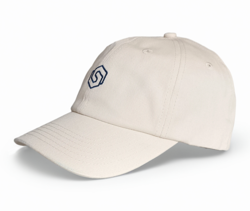 High Quality Custom Blue Cotton Denim Dad Cap Classic 6-Panel Unstructured Baseball Cap Embroidered Street Soft Crown Dad Hat