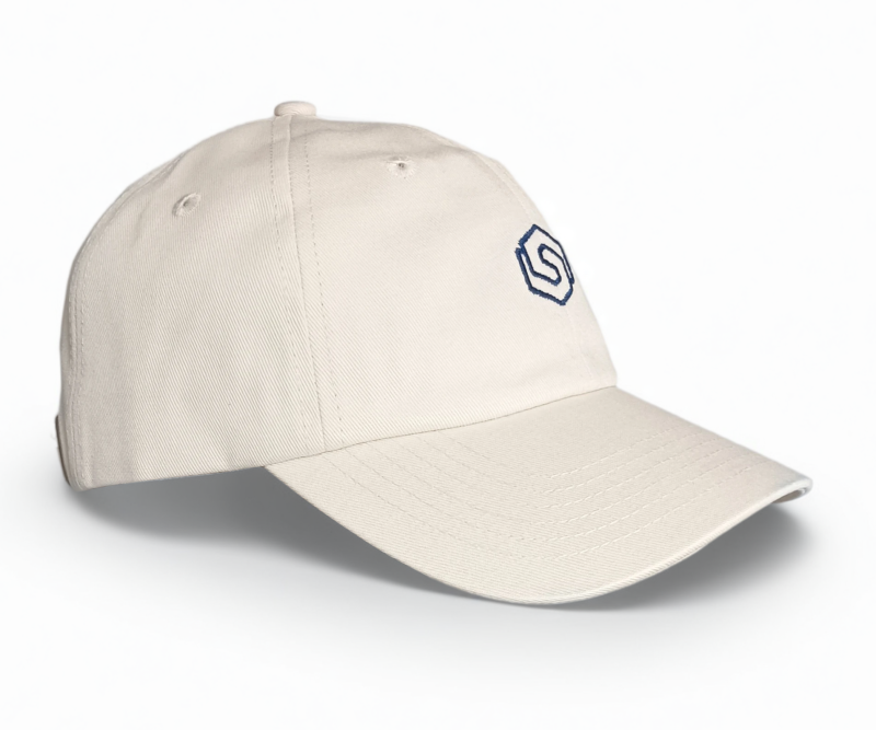 High Quality Custom Blue Cotton Denim Dad Cap Classic 6-Panel Unstructured Baseball Cap Embroidered Street Soft Crown Dad Hat