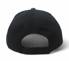 High Quality Wholesale Classic 5 Panel Green Baseball Cap Custom 3D Embroidery Logo 2 Tones Gorras Baseball Caps Hats For Mens