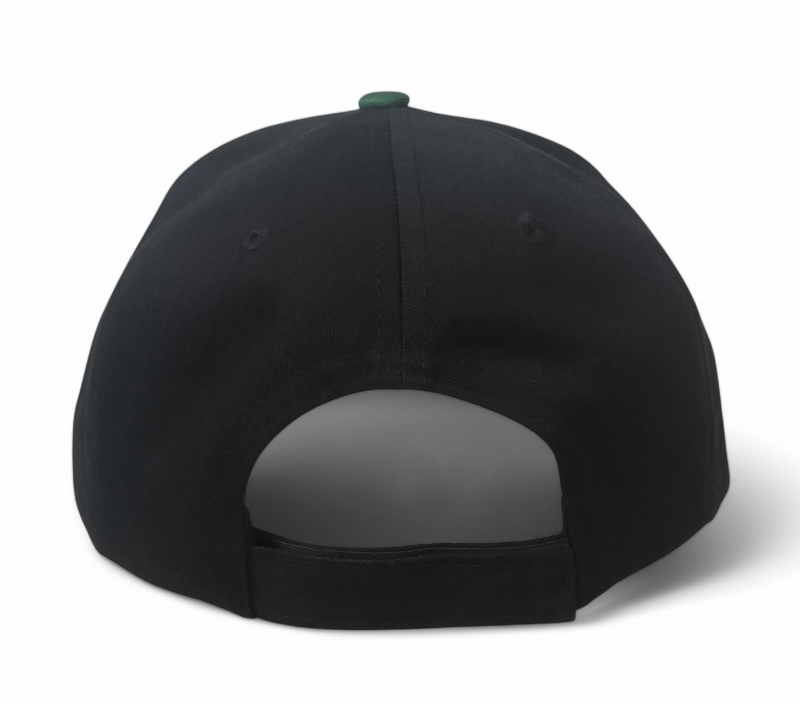 High Quality Wholesale Classic 5 Panel Green Baseball Cap Custom 3D Embroidery Logo 2 Tones Gorras Baseball Caps Hats For Mens