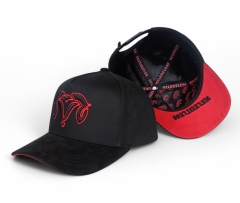 Wholesale Custom 5 Panel Two Tone a Frame Baseball Cap Inside Satin Lined Personalized Sports Outdoor Snapback Cap Baseball Hat