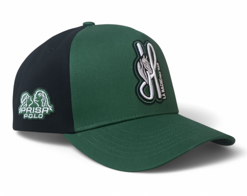 High Quality Wholesale Classic 5 Panel Green Baseball Cap Custom 3D Embroidery Logo 2 Tones Gorras Baseball Caps Hats For Mens