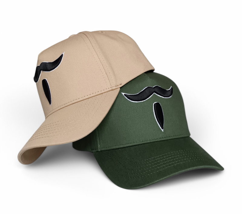 Manufacturer Designer Custom Wholesale Beige A-Frame 5 Panel Sport Baseball Cap 3D Embroidered Logo for Business