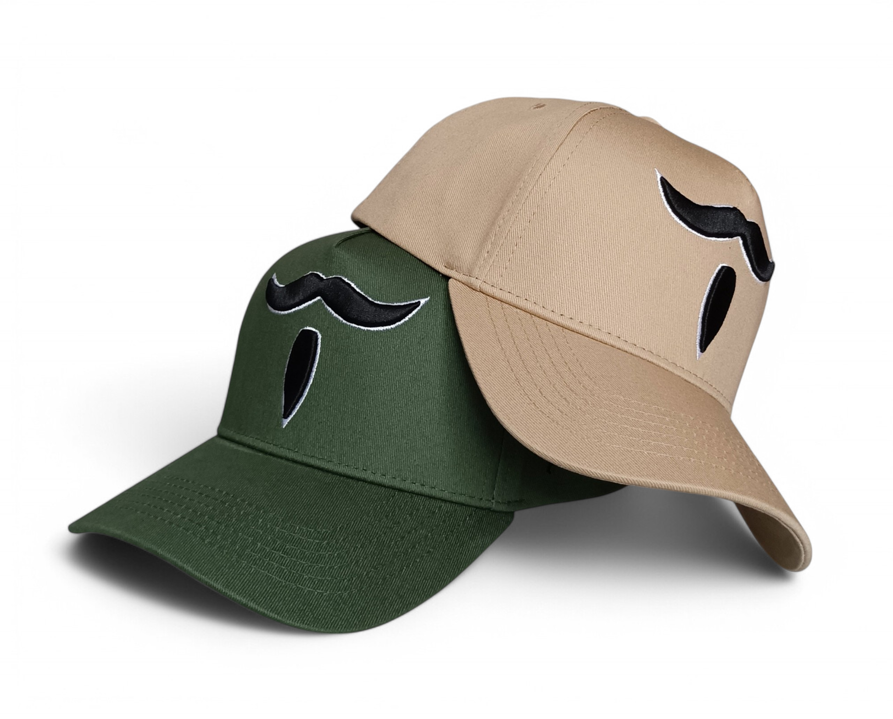 Manufacturer Designer Custom Wholesale Beige A-Frame 5 Panel Sport Baseball Cap 3D Embroidered Logo for Business