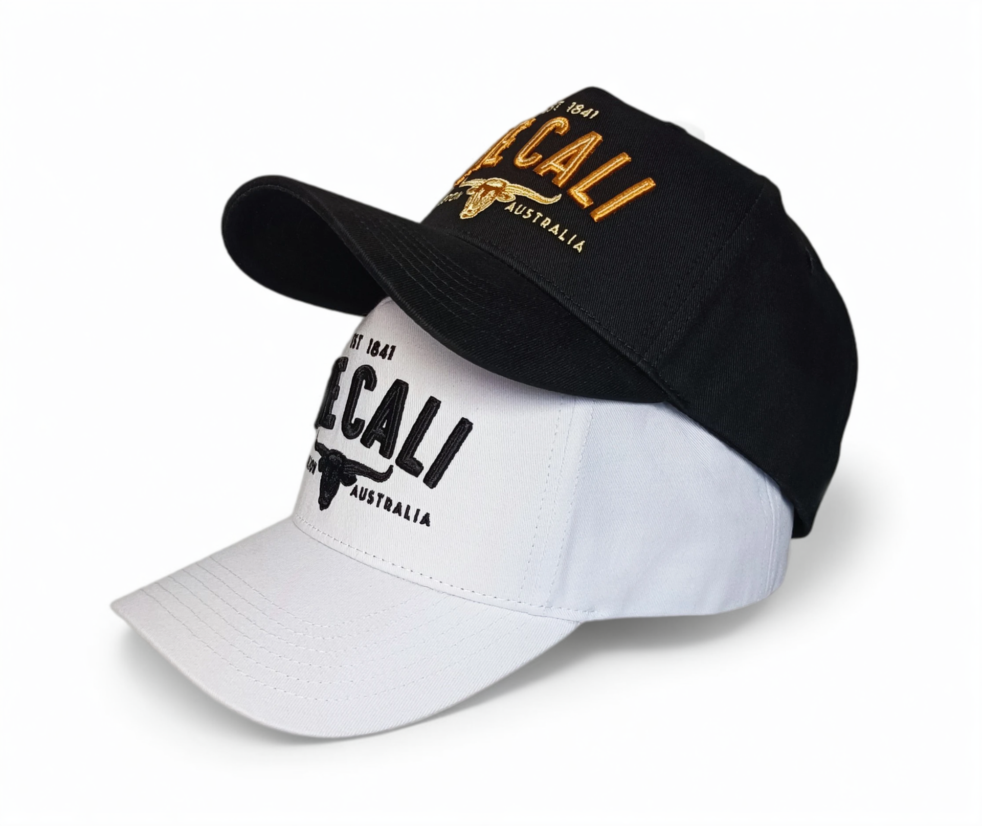 White 5 panel A frame 3D embroidery logo baseball cap