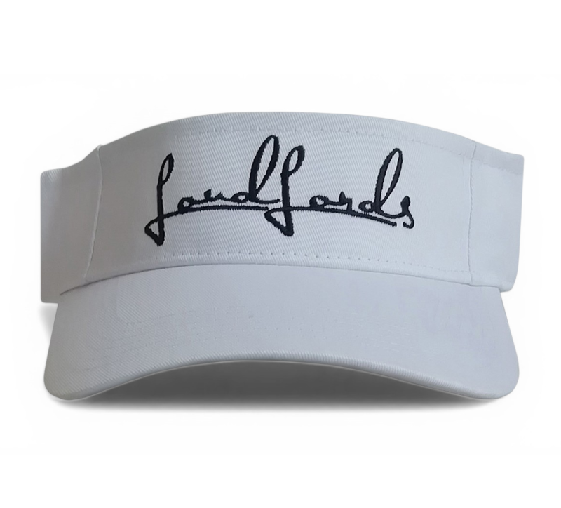 Custom Embroidery Logo Bulk Sale White Short Running Man Unisex Outdoor Sport Hat Golf Visor Cap