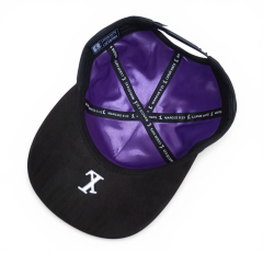 5-Panel Baseball Hat Suede High Quality Red Satin Black Gorras 3D Embroidery Logo Dandy Hats Gorras Baseball Cap