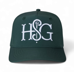 OEM Custom High Quality 5 Panel Polyester Waterproof Sports Baseball Cap Performance Baseball Hat