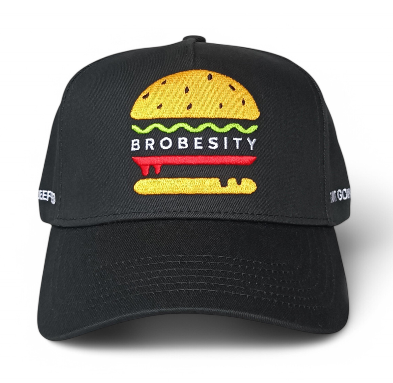 Black Gorras Custom Embroidery logo 5 Panel Baseball Caps Hats with Custom logo Sports Hats Baseball Caps for Men