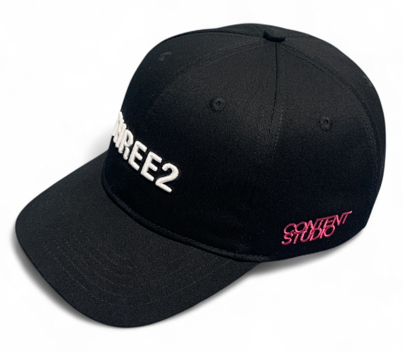 Wholesale High Quality Custom Logo 6 Panel Black Structured 3D Embroidered Logo Baseball Cap