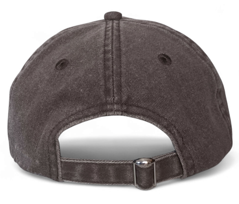 6 Panel Dad Hats Unstructured Brown Cotton Washed Distressed Vintage Baseball Cap With Custom Logo Embroidery Dad Cap