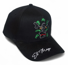 Hot Sell Style Cotton Front Suede Curved Brim Satin Inside Lining Custom 3D Embroidery Logo Gorras Snapback Baseball Cap Hats