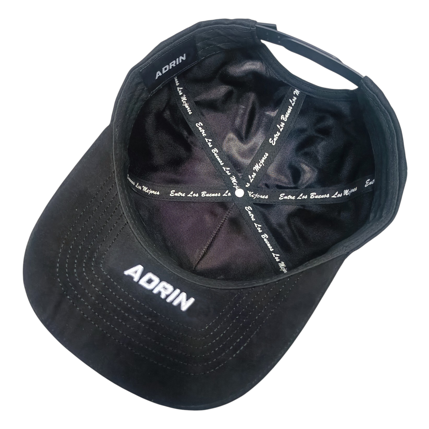 Hot Sell Style Cotton Front Suede Curved Brim Satin Inside Lining Custom 3D Embroidery Logo Gorras Snapback Baseball Cap Hats