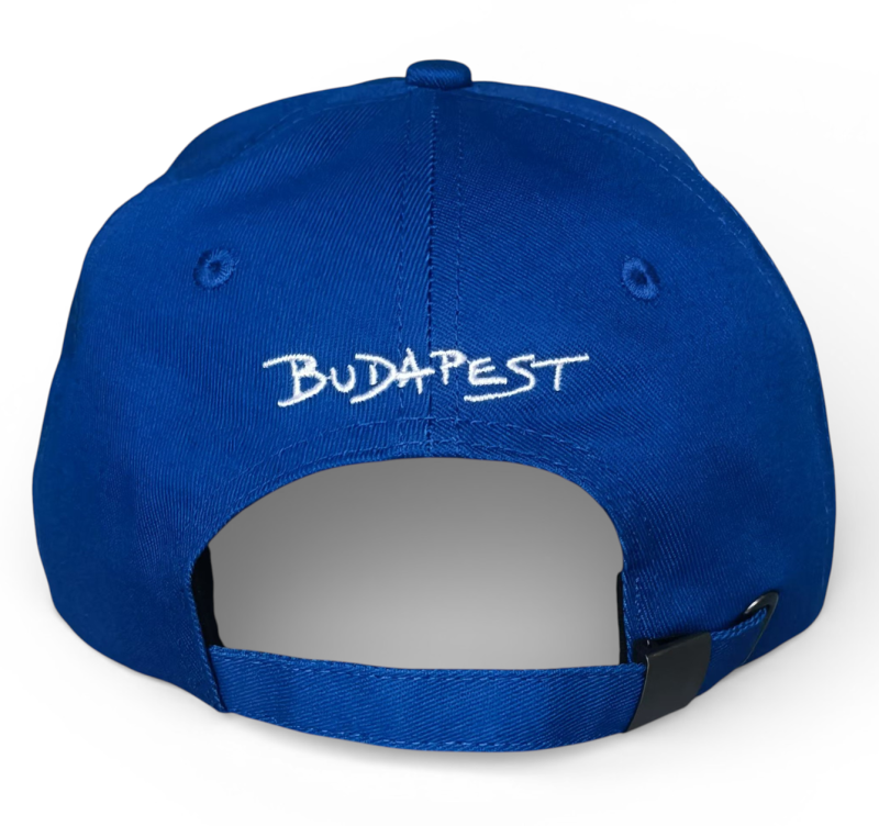 Custom Dad Hat Cap 6 Panels Outdoor Adjustable Royal Blue Cotton with Embroidered Logo Formal Baseball Cap