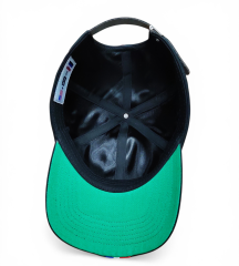 Custom Embroidery Logo 6 Panel 100% Cotton Unstructured Red Dad Hat Satin Lined Sport Baseball Caps