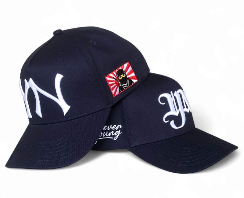 Wholesale Custom 5 Panel Sport Classics Snapback Cap High Quality Embroidery Logo Navy Blue Cotton Gorras Mens Women Baseball Cap