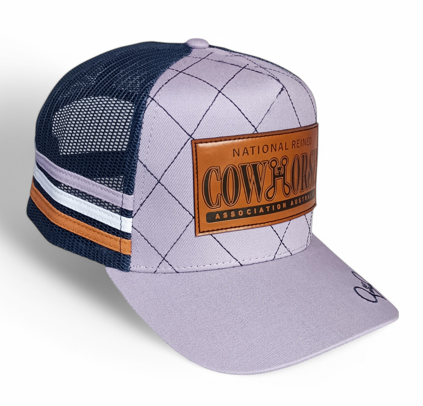 Custom 5 Panel Embroidery Patch Logo Australian Country Strip High Profile Mesh Australia Trucker Hat Country Trucker Caps