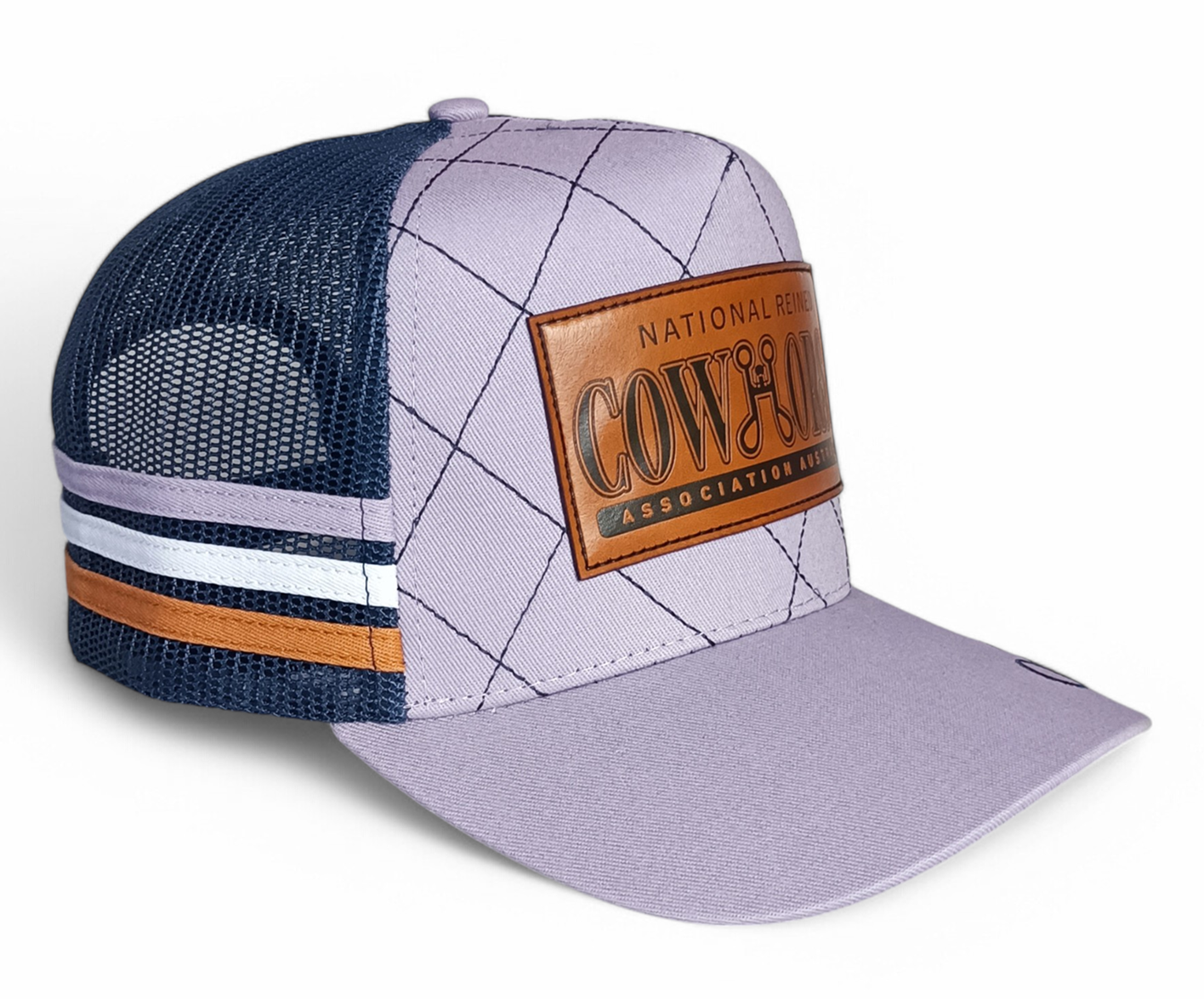 Custom 5 Panel Embroidery Patch Logo Australian Country Strip High Profile Mesh Australia Trucker Hat Country Trucker Caps