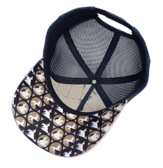 Custom 5 Panel Embroidery Patch Logo Australian Country Strip High Profile Mesh Australia Trucker Hat Country Trucker Caps