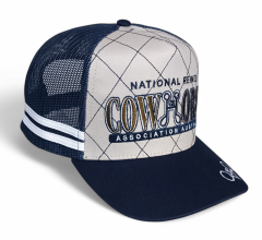 China Manufacturer Australia Country Trucker Hats Custom 3D Embroidery Logo 5 Panel Curved Brim Printing Logo Trucker Cap