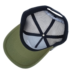 Custom Australian Country High Quality 5 Panel High Profile Structured Trucker Hat Gorras 2 Side Stripes Mesh Trucker Cap Hat